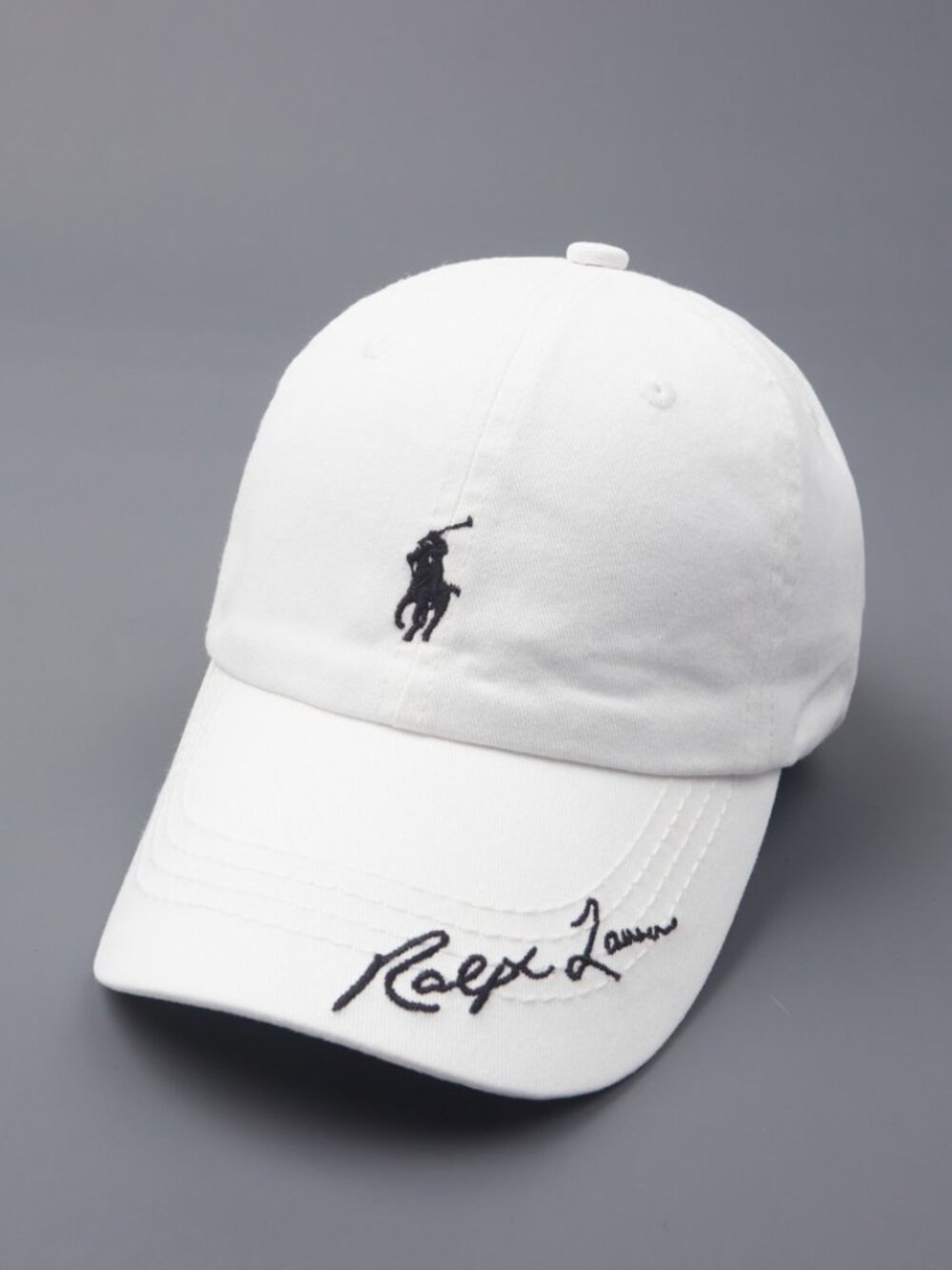 Polo Ralph Lauren New Embroidered Straw Letter Baseball Cap/Sun Hat